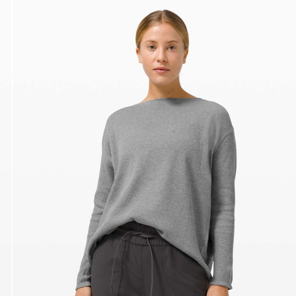 Lululemon Back in Action Long Sleeve Waffle